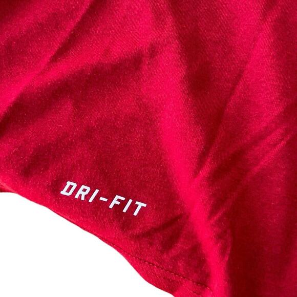 Nike men’s size XL, FALCONS T-shirt, red, DRI-FIT crewneck. - Picture 3 of 4